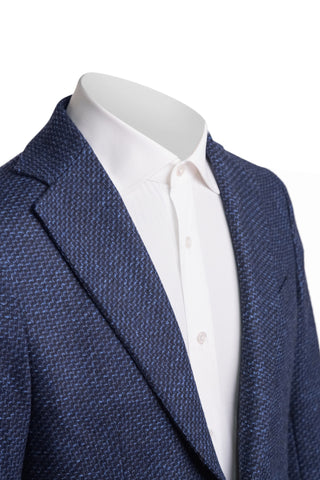 Sartorio Woven Virgin Wool-Cotton-Silk Sport Jacket