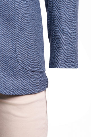 Sartorio Herringbone Virgin Wool Sport Jacket