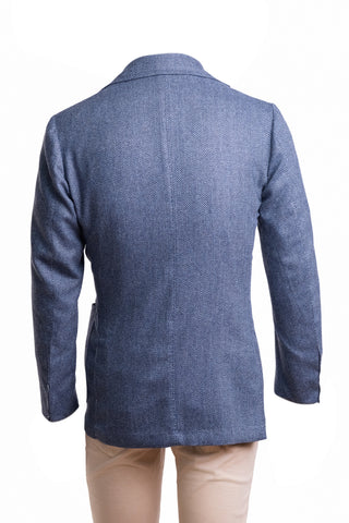 Sartorio Herringbone Virgin Wool Sport Jacket