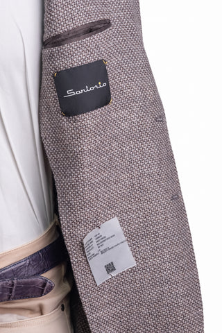 Sartorio Birdseye Virgin Wool-Silk-Cotton Sport Jacket