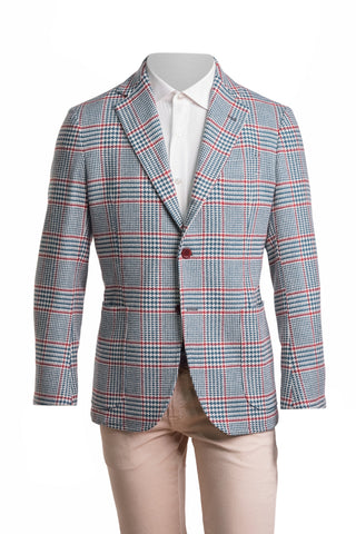 Sartorio Prince of Wales Wool Sport Jacket