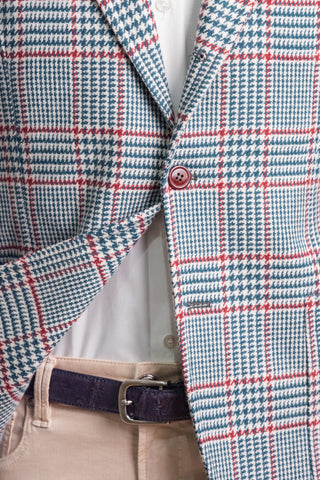 Sartorio Prince of Wales Wool Sport Jacket
