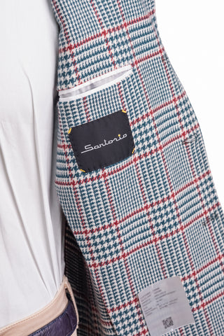 Sartorio Prince of Wales Wool Sport Jacket