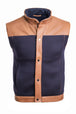 Dark Blue/ Light Brown