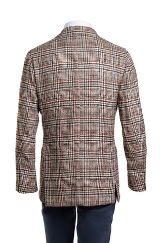 Sartorio Checked Wool-Alpaca Sport Jacket