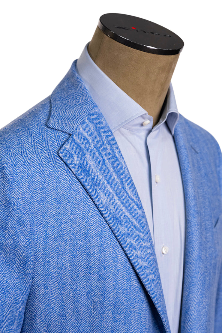 Sartorio Herringbone Virgin Wool Sport Jacket