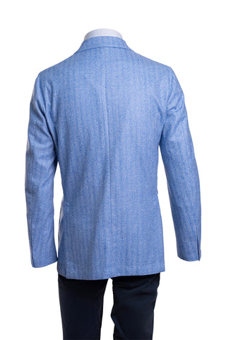 Sartorio Herringbone Virgin Wool Sport Jacket
