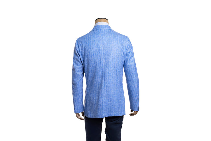 Sartorio Herringbone Virgin Wool Sport Jacket