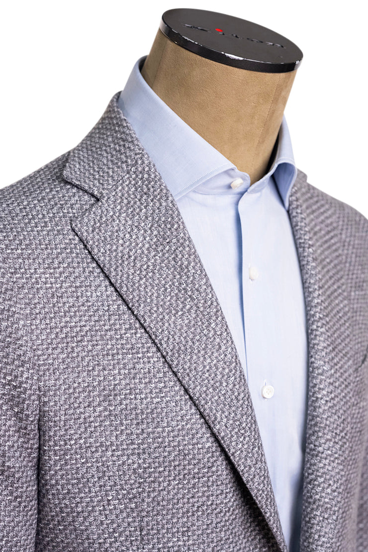 Sartorio Woven Virgin Wool-Cotton-Silk Sport Jacket