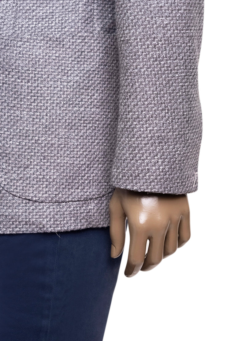 Sartorio Woven Virgin Wool-Cotton-Silk Sport Jacket
