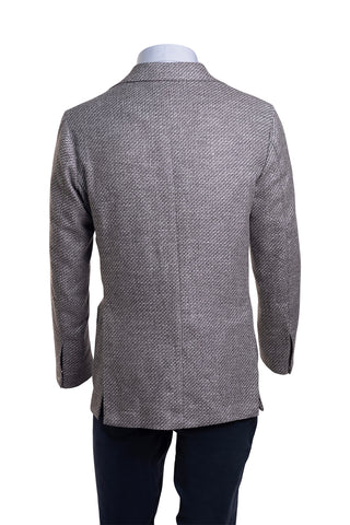 Sartorio Woven Virgin Wool-Cotton-Silk Sport Jacket