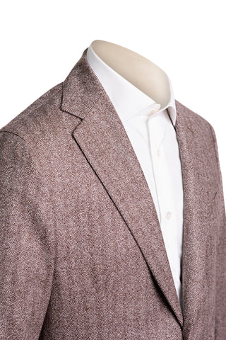 Sartorio Herringbone Virgin Wool Sport Jacket