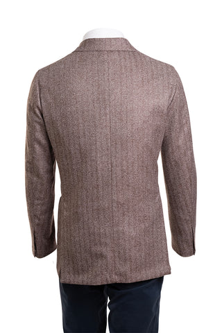 Sartorio Herringbone Virgin Wool Sport Jacket