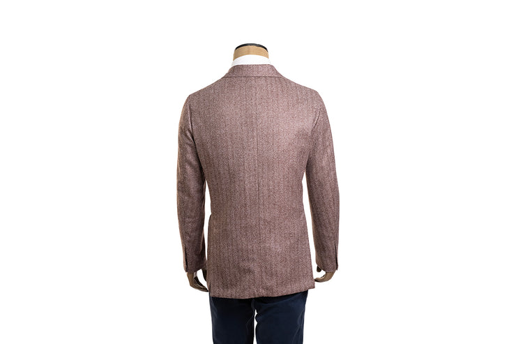 Sartorio Herringbone Virgin Wool Sport Jacket