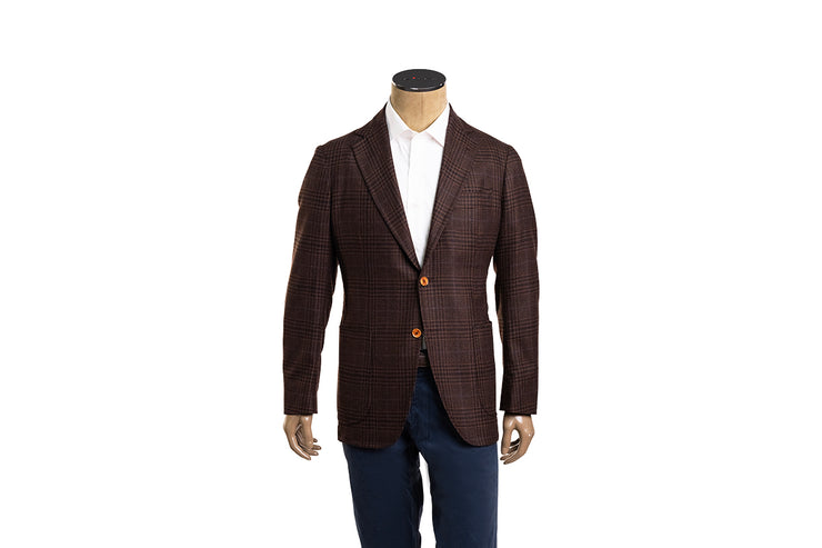 Sartorio Prince of Wales Virgin Wool Sport Jacket