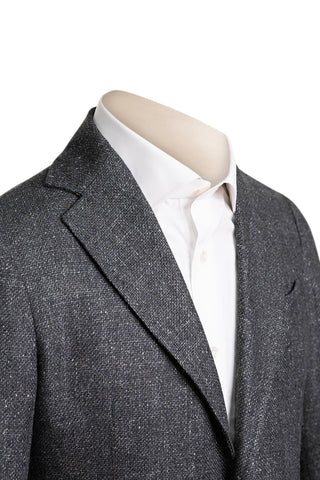 Sartorio Woven Virgin Wool-Silk-Linen Sport Jacket