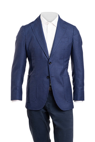 Sartorio Houndstooth Virgin Wool Sport Jacket
