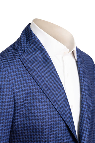 Sartorio Houndstooth Virgin Wool Sport Jacket