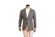 Sartorio Houndstooth Virgin Wool-Silk-Cotton Sport Jacket