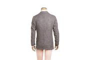 Sartorio Houndstooth Virgin Wool-Silk-Cotton Sport Jacket