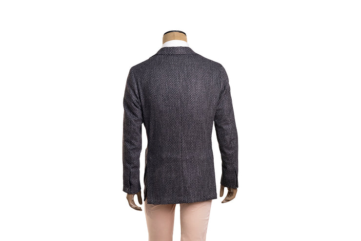 Sartorio Woven Virgin Wool-Cotton-Silk Sport Jacket