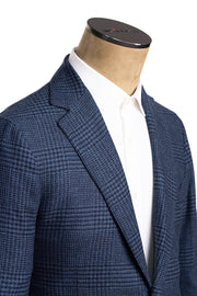 Sartorio Prince of Wales Wool-Cashmere Sport Jacket
