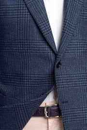 Sartorio Prince of Wales Wool-Cashmere Sport Jacket