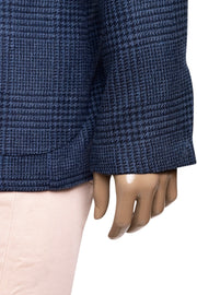 Sartorio Prince of Wales Wool-Cashmere Sport Jacket