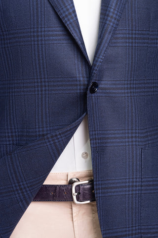 Sartorio Checked Virgin Wool Sport Jacket