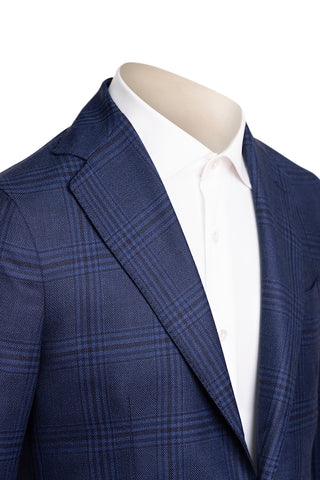 Sartorio Checked Virgin Wool Sport Jacket