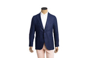 Sartorio Prince of Wales Wool-Cashmere Sport Jacket
