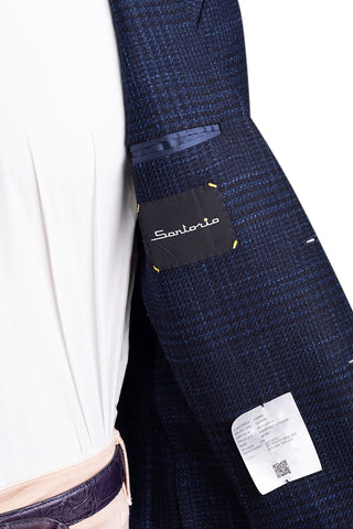 Sartorio Patterned Wool-Silk Sport Jacket