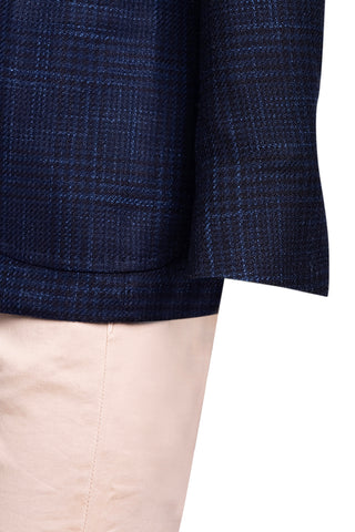 Sartorio Patterned Wool-Silk Sport Jacket