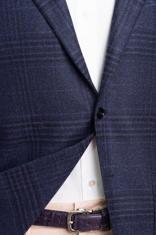 Sartorio Checked Virgin Wool-Cashmere Sport Jacket