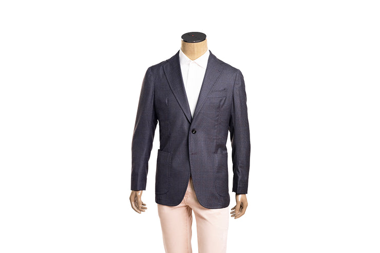 Sartorio Prince of Wales Virgin Wool Sport Jacket