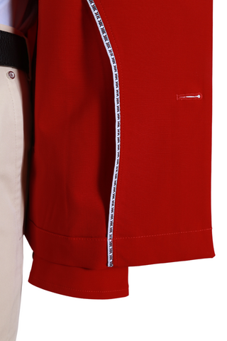 Kired by Kiton Red Solid Jacket
