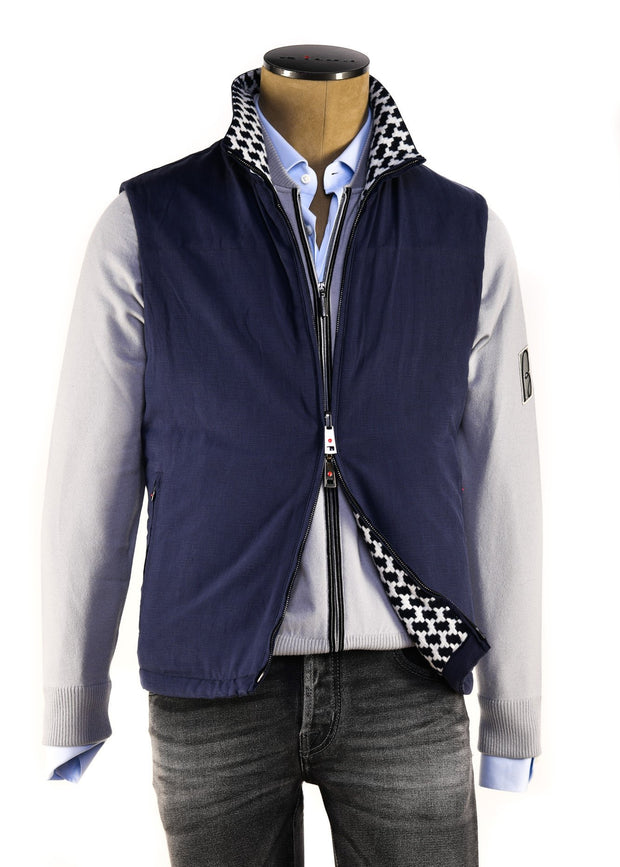 Kired by Kiton Gange Reversible Silk-Linen Vest