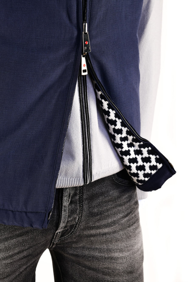 Kired by Kiton Gange Reversible Silk-Linen Vest