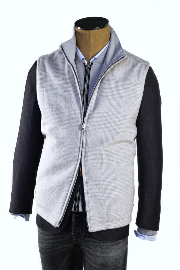 Kired by Kiton Gange Reversible Wool-Cashmere Vest