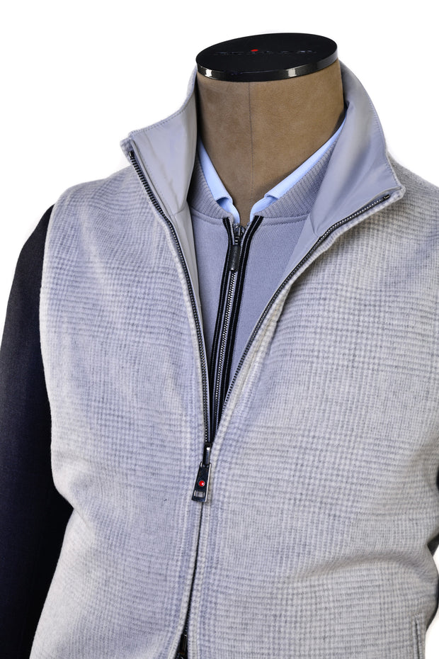 Kired by Kiton Gange Reversible Wool-Cashmere Vest