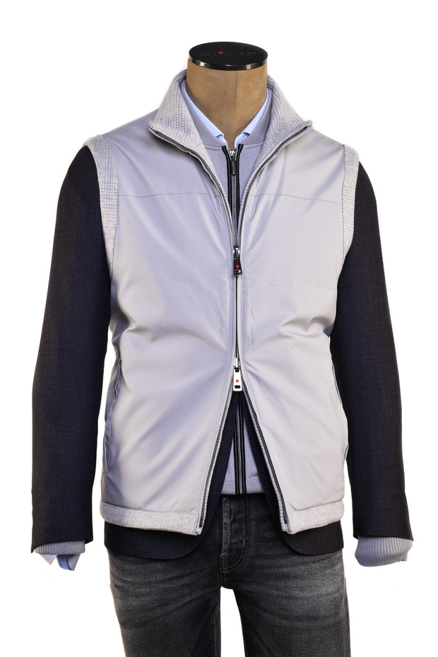 Kired by Kiton Gange Reversible Wool-Cashmere Vest