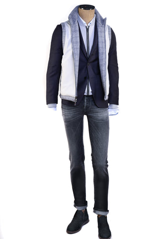 Kired by Kiton Gange Reversible Wool-Cashmere Vest
