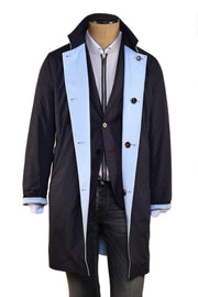 Kired by Kiton Peak Cashmere Reversible Overcoat