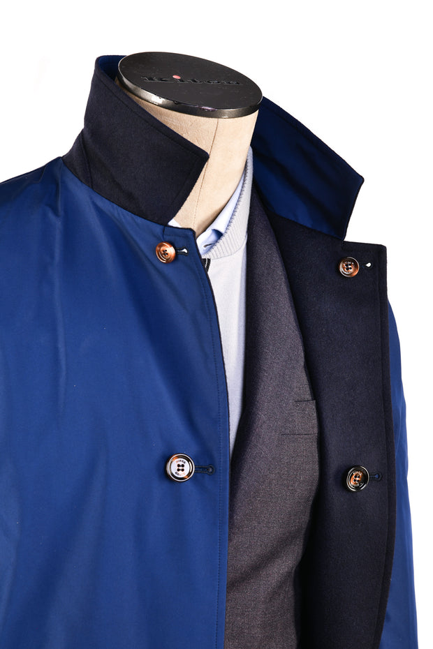 Kired by Kiton Peak Cashmere Reversible Overcoat