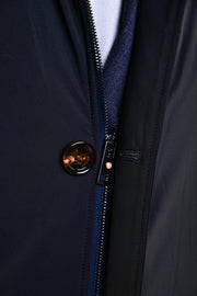 Kired by Kiton Sherp Zip-Up Overcoat