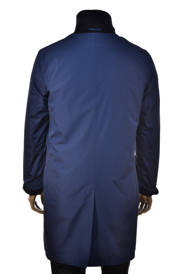 Kired by Kiton Peak Cashmere Reversible Overcoat