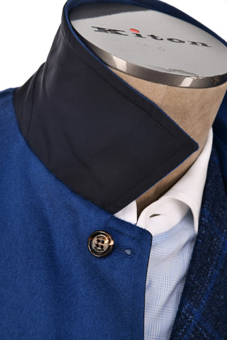 Kired by Kiton Peak Cashmere Reversible Raincoat