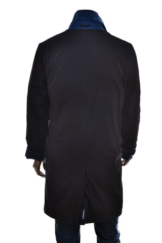 Kired by Kiton Peak Cashmere Reversible Raincoat