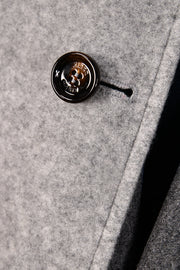 Kired by Kiton Peak Cashmere Reversible Overcoat