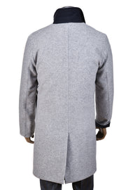 Kired by Kiton Peak Cashmere Reversible Overcoat